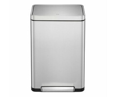 EKO X-Cube pedaalemmer 45 liter mat RVS