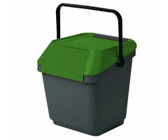 EasyMax 35 liter (grijs, groen)