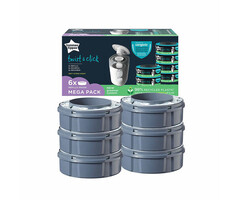 Tommee Tippee Navulcassettes voor Twist & Click Luieremmer grijs