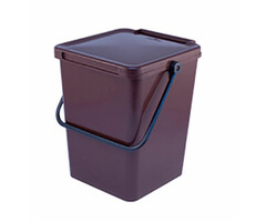 Minimax vierkant 10 liter bruin