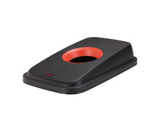 Rotho Selecto Premium deksel blik (zwart, rood)