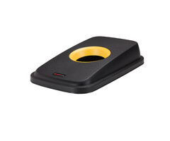 Rotho Selecto Premium deksel blik (zwart, geel)