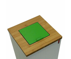 Klepdeksel voor Paxa Large groen