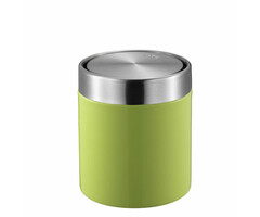 EKO Fandy Tafelafvalbak 1,5 liter (lime groen, mat RVS)