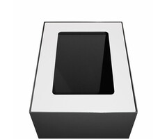 Top modulaire afvalscheidingsunit 60 liter wit