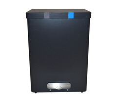 DutchDesign RecycloKick 2 2x34 liter grafietgrijs