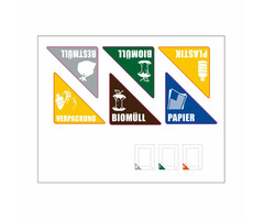 DutchDesign Recycling Stickers RecycloFlex - Duits Duits