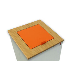 Klepdeksel voor Paxa Large oranje