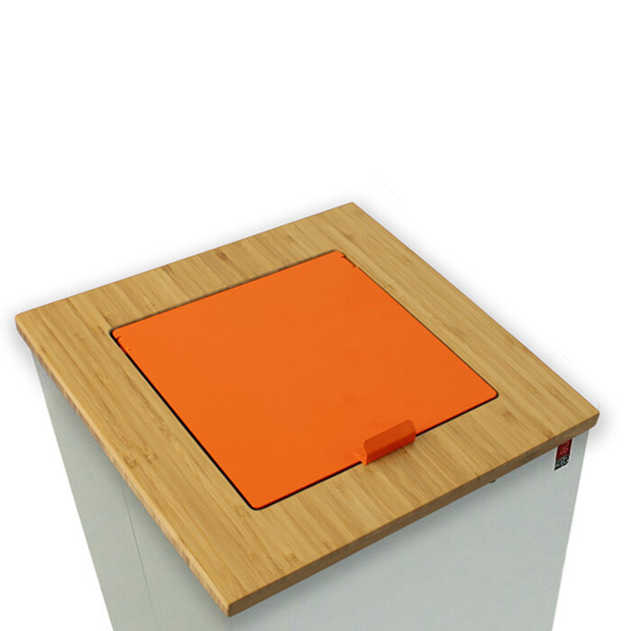 Klepdeksel voor Paxa Large oranje