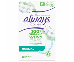 ALWAYS Dailies Cotton Protection Inlegkruisjes Normal