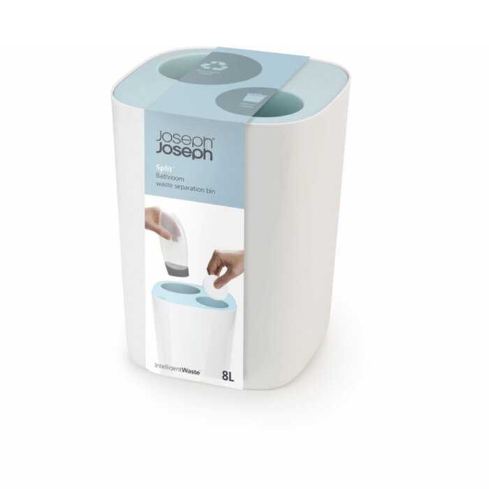 Joseph Joseph Afvalemmer Split 8 liter blauw