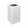 Circulaire Afvalbak Waste 65 liter (wit, grijs)