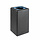 Circulaire Afvalbak Paper 65 liter (zwart, blauw)
