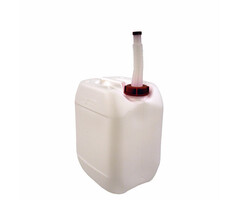 Jerrycan met Schenktuit 10 liter wit