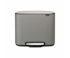 Brabantia Bo Pedaalemmer 36 liter Mineral Concrete Grey