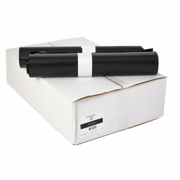 A-Select Afvalzakken 90x110x0.033 zwart