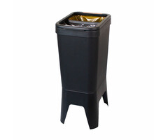 Bonton Circubin 20+20 liter Open Antraciet