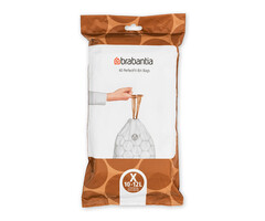 Brabantia PerfectFit Afvalzak met trekbandsluiting 10-12 liter (X)