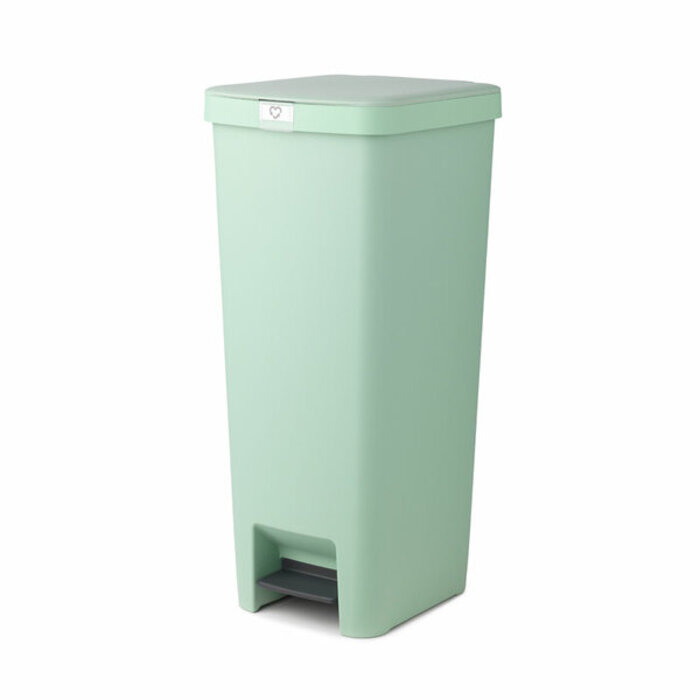 Brabantia Pedaalemmer StepUp 40 liter jade