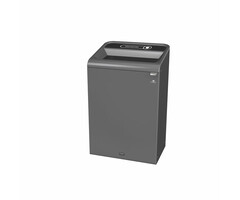 Rubbermaid Configure Recyclingstation Rest BE NL 125 liter (antraciet, zwart)