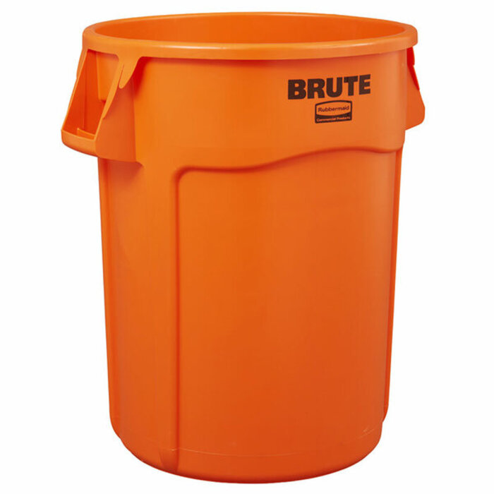 Rubbermaid Ronde Brute Utility container 166,5 liter oranje