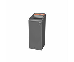 Rubbermaid Configure Recyclingstation Plastic NL 57 liter (antraciet, oranje)