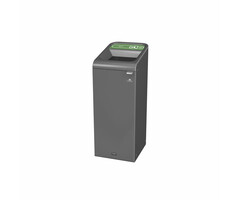 Rubbermaid Configure Recyclingstation GFT NL 57 liter (antraciet, groen)