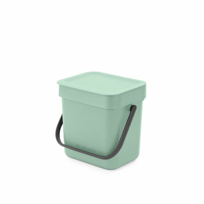 Brabantia Afvalemmer Sort & Go 3 liter jade