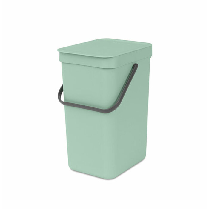 Brabantia Afvalemmer Sort & Go 12 liter jade