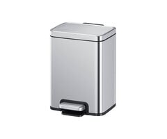 EKO Madison pedaalemmer 6 liter Misty mat RVS