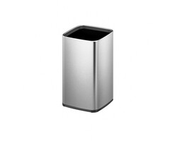 EKO Laguna afvalbak Open Top 12 liter mat RVS