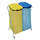 Duo zakhouder (blauw, geel)