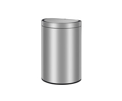 EKO Mirage Semi-round Sensor Bin 47 liter mat RVS