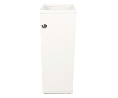Modulaire Afvalbak met Deur en Zakhouder 55 liter wit