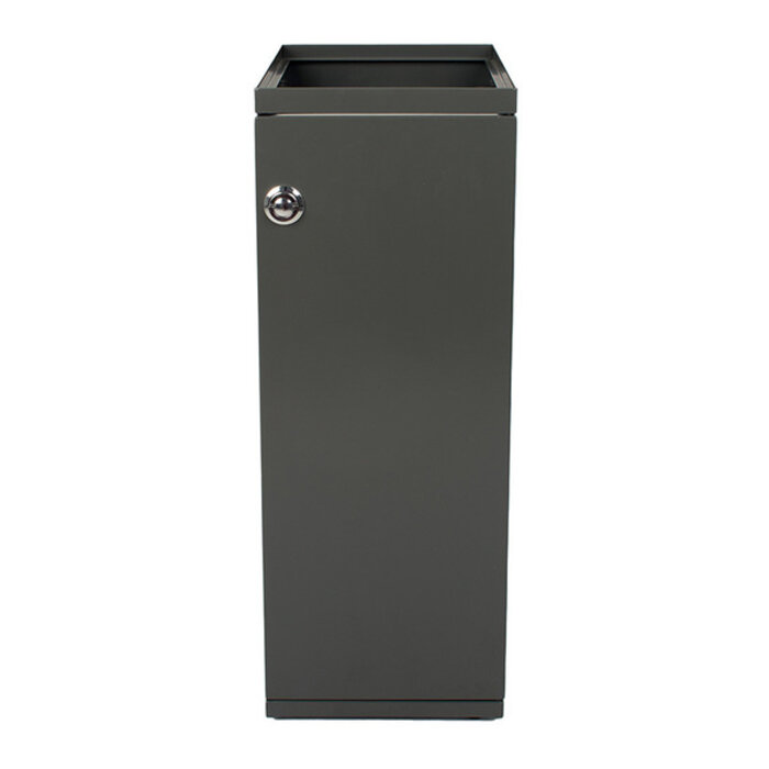 Modulaire Afvalbak met Deur en Zakhouder 55 liter grijs