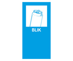 A-Select Magneetsticker Blik blauw