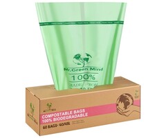 Mr. Green Mind Biozakken 40-45 liter Groen