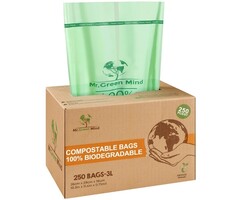 Mr. Green Mind Biozakken 2-3 liter Groen