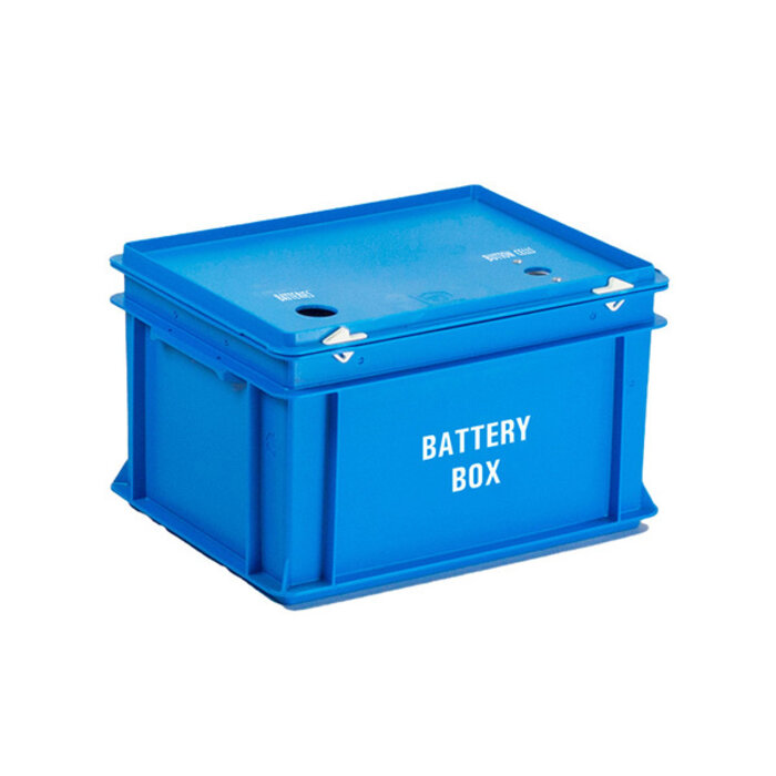 Batterijbox EN blauw