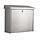Brievenbus Comfort zilver