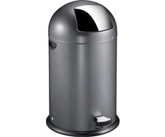 EKO Kickcan 40 liter donkergrijs