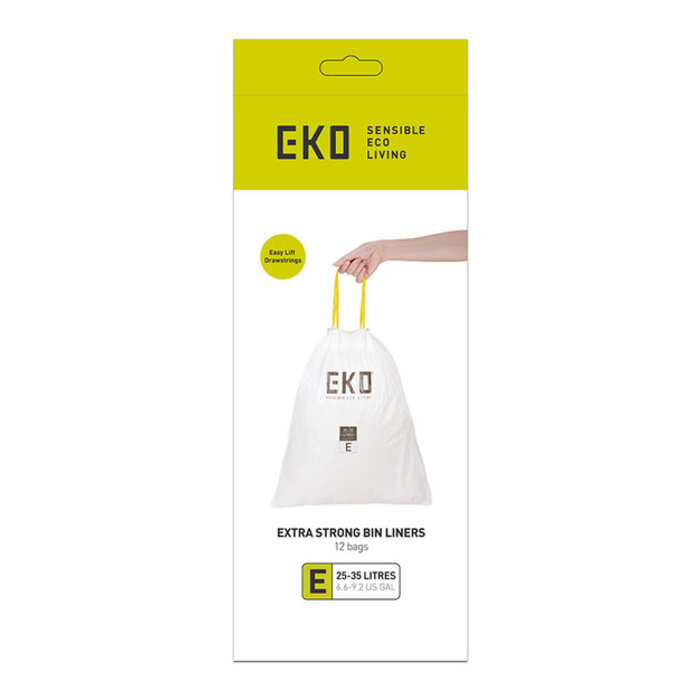 EKO Afvalzakken 25-35 liter (E) wit