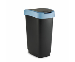Rotho Afvalbak Twist 50 liter Horizon blauw