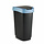 Afvalbak Twist 50 liter Horizon blauw