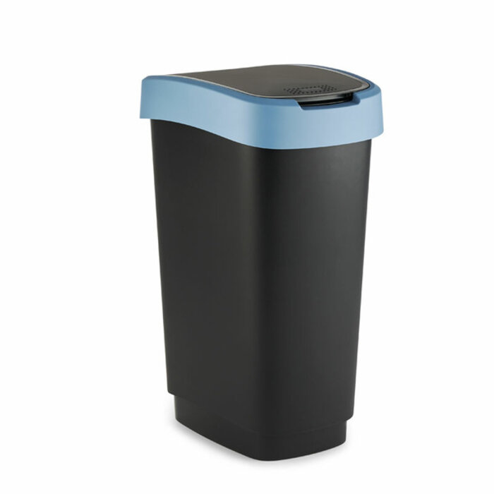 Rotho Afvalbak Twist 50 liter Horizon blauw