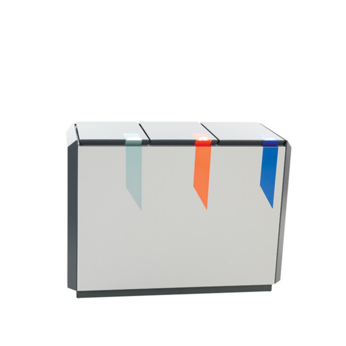 DutchDesign RecycloStar 3 (grafietgrijs, lichtgrijs)