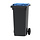 Mini-container 120 liter (grijs, blauw)