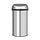Touch Bin 60 liter mat RVS