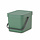 Afvalemmer Sort & Go 6 liter fir green