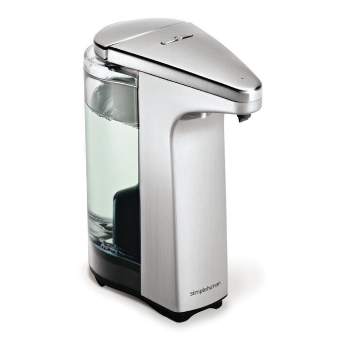 Simplehuman Compact Sensor Zeepdispenser 237ml nikkel